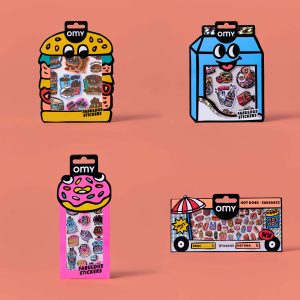 American Goodies – Bundle of 4 Stickers
