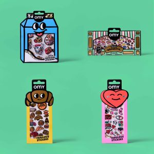 French Goodies – Bundle of 4 Stickers