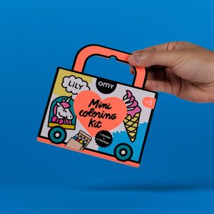 Mini Coloring Kit - Lily