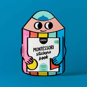 MONTESSORI STICKERS BOOK- SHAPES